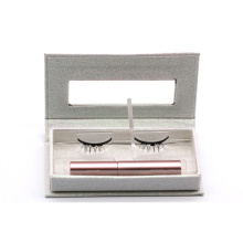 005 New Style Cheap Light Weight Private Label Magnetic Eyelashes Magnetic clear band synthetic fiber eyelashes